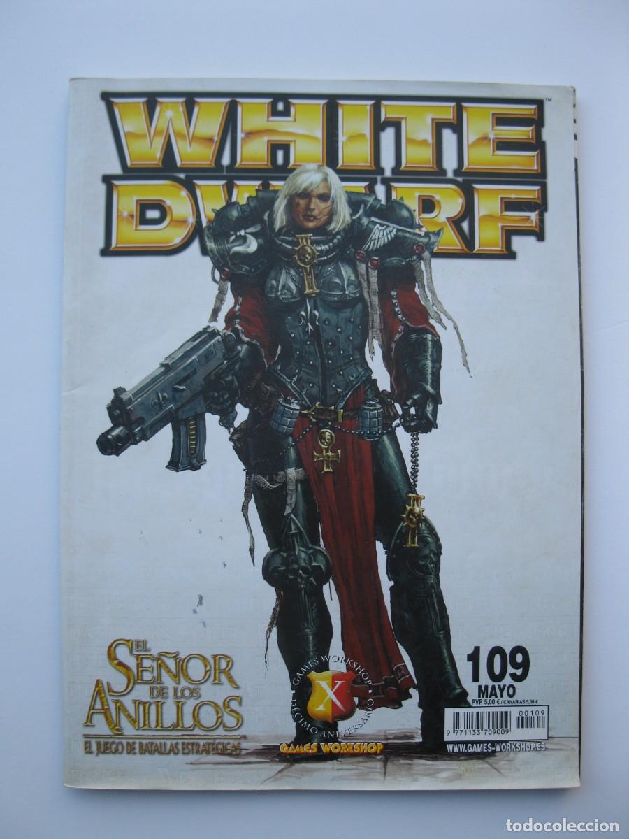 Juegos antiguos: WHITE DWARF - N&ordm; 109 - GAMES WORKSHOP.