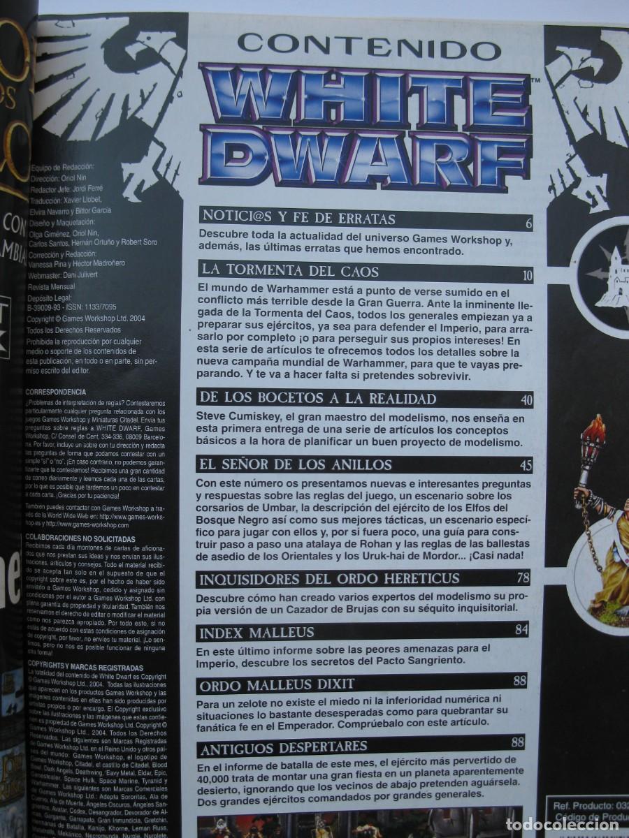 Juegos antiguos: WHITE DWARF - N&ordm; 109 - GAMES WORKSHOP. - Foto 2