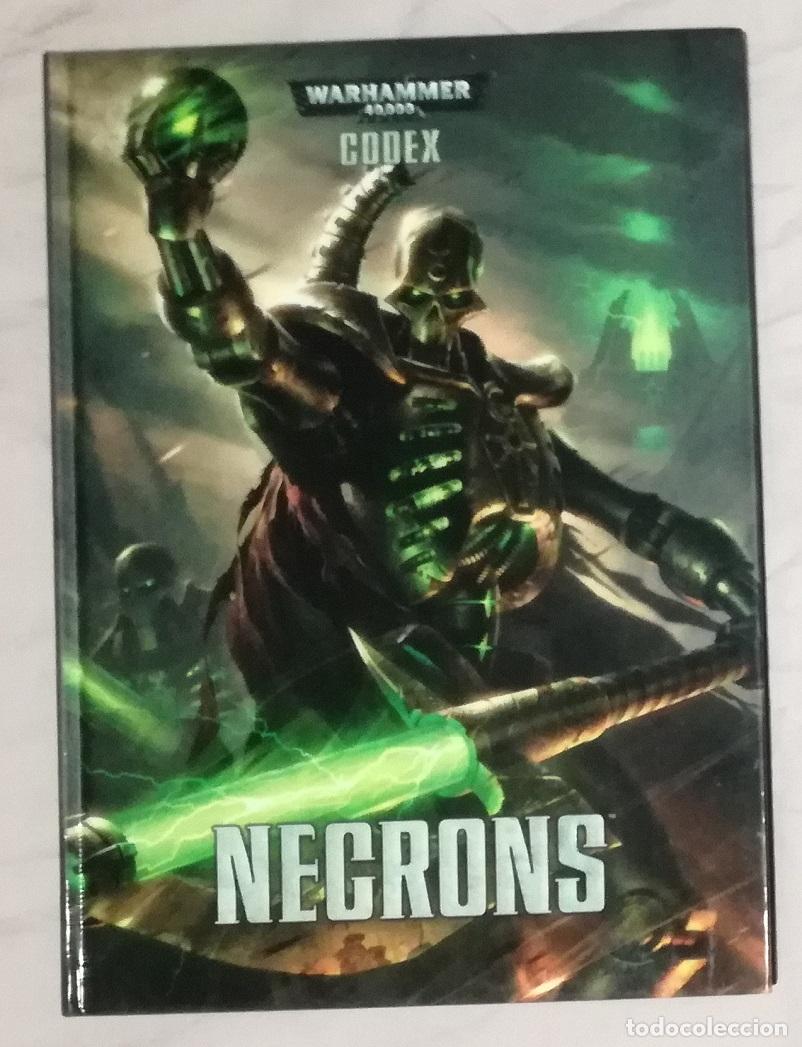 Juegos antiguos: Juego de rol: Warhammer 40000 Necrons - Games Workshop; tapas duras