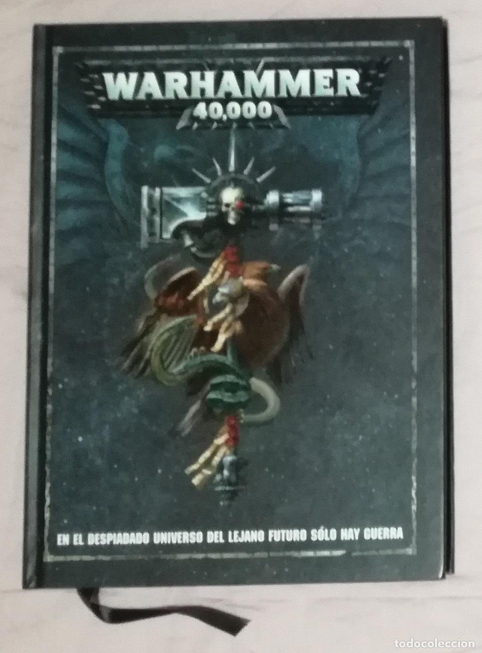 Juegos antiguos: Juego de rol: Warhammer 40000 - Games Workshop; tapas duras