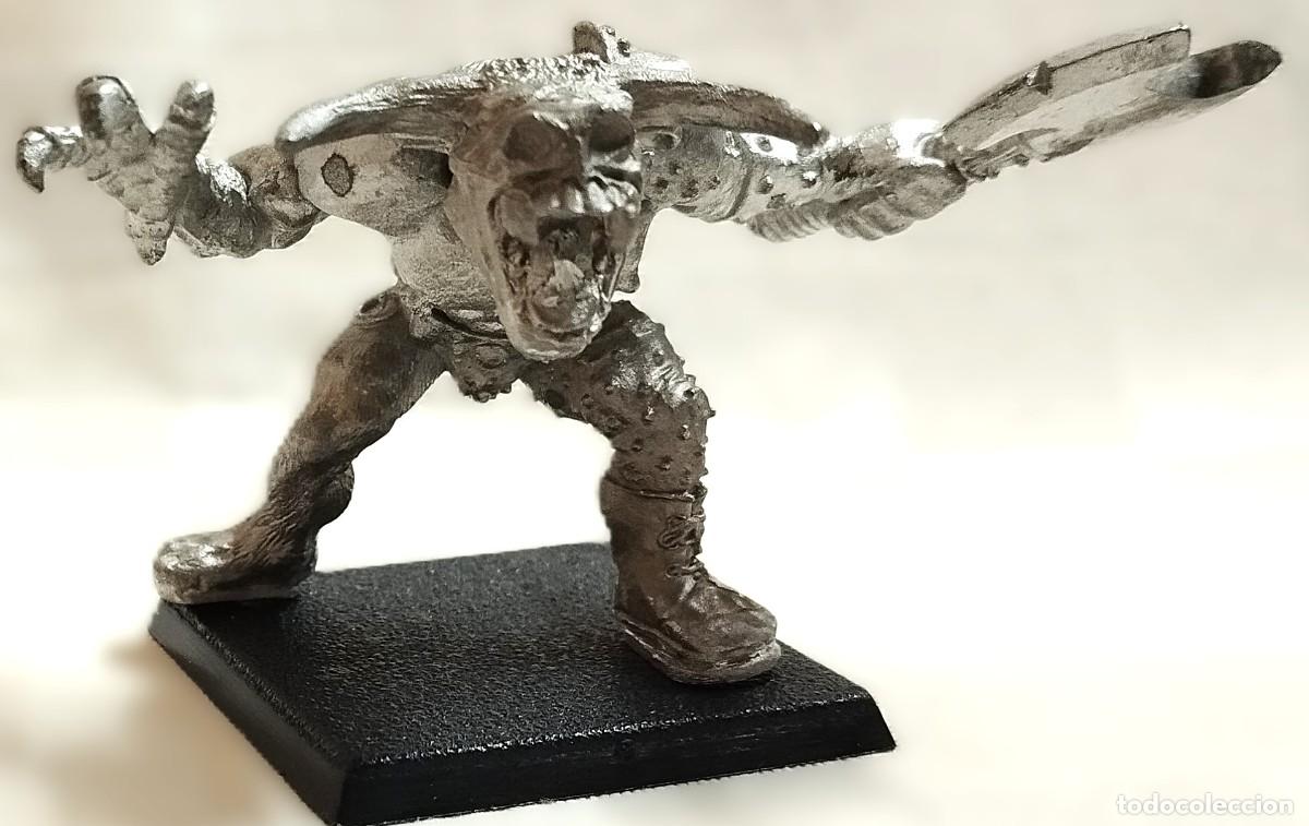 Juegos antiguos: Beastmen Minotauro Lord, Warhammer, metal, 1991