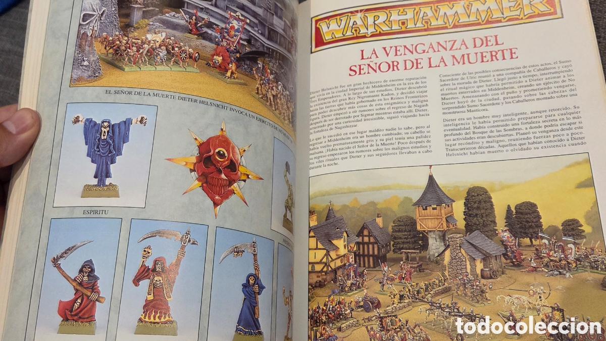 Juegos antiguos: Libro Warhammer ej&eacute;rcitos no muertos games workshop - Foto 4