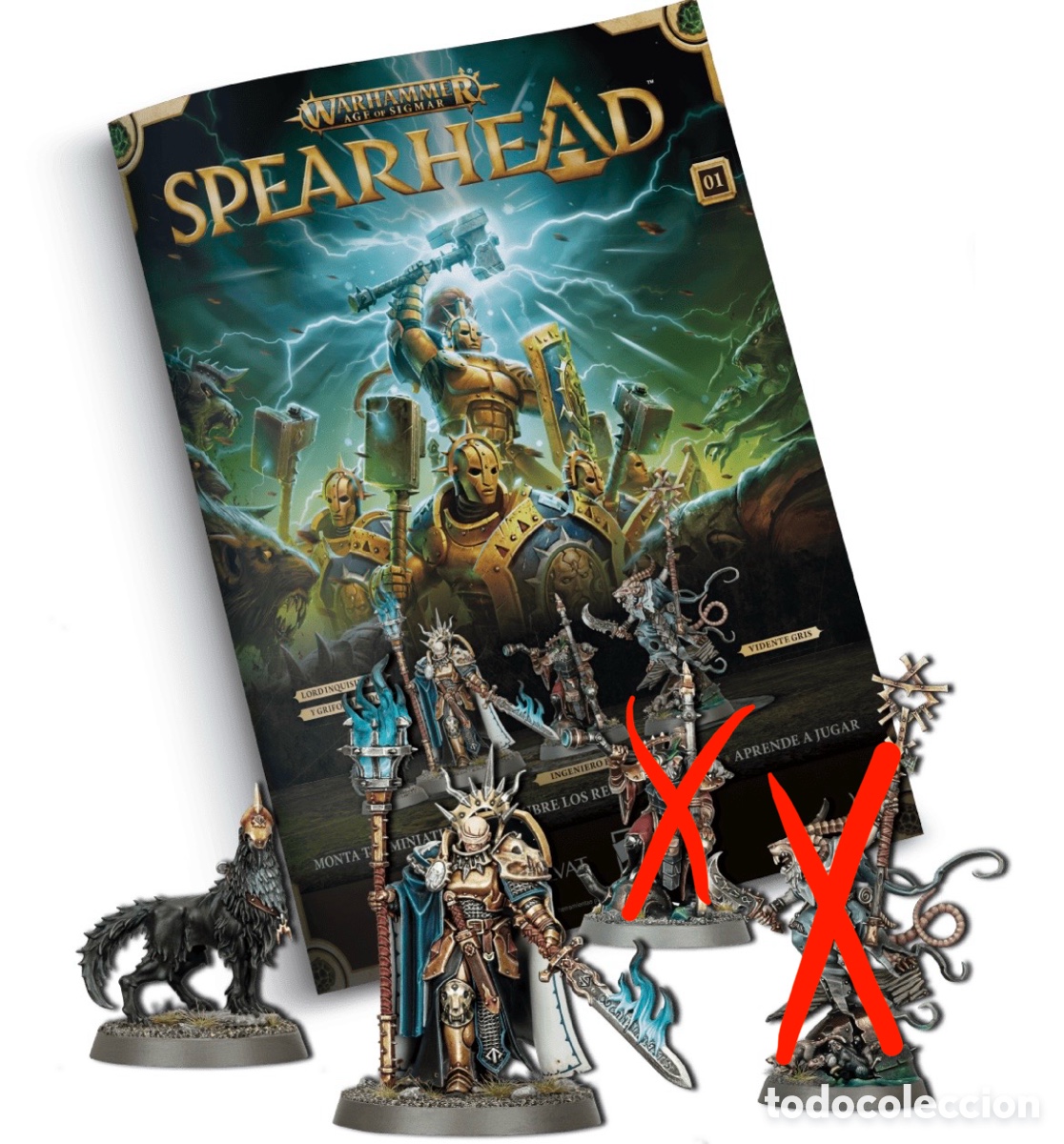 Juegos antiguos: Fasc&iacute;culo Spearhead Salvat 1 (Stormcast)