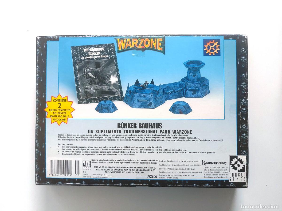 Juegos antiguos: WARZONE: REGLAMENTO BASICO + 3 EXPANSIONES nuevo - Foto 9