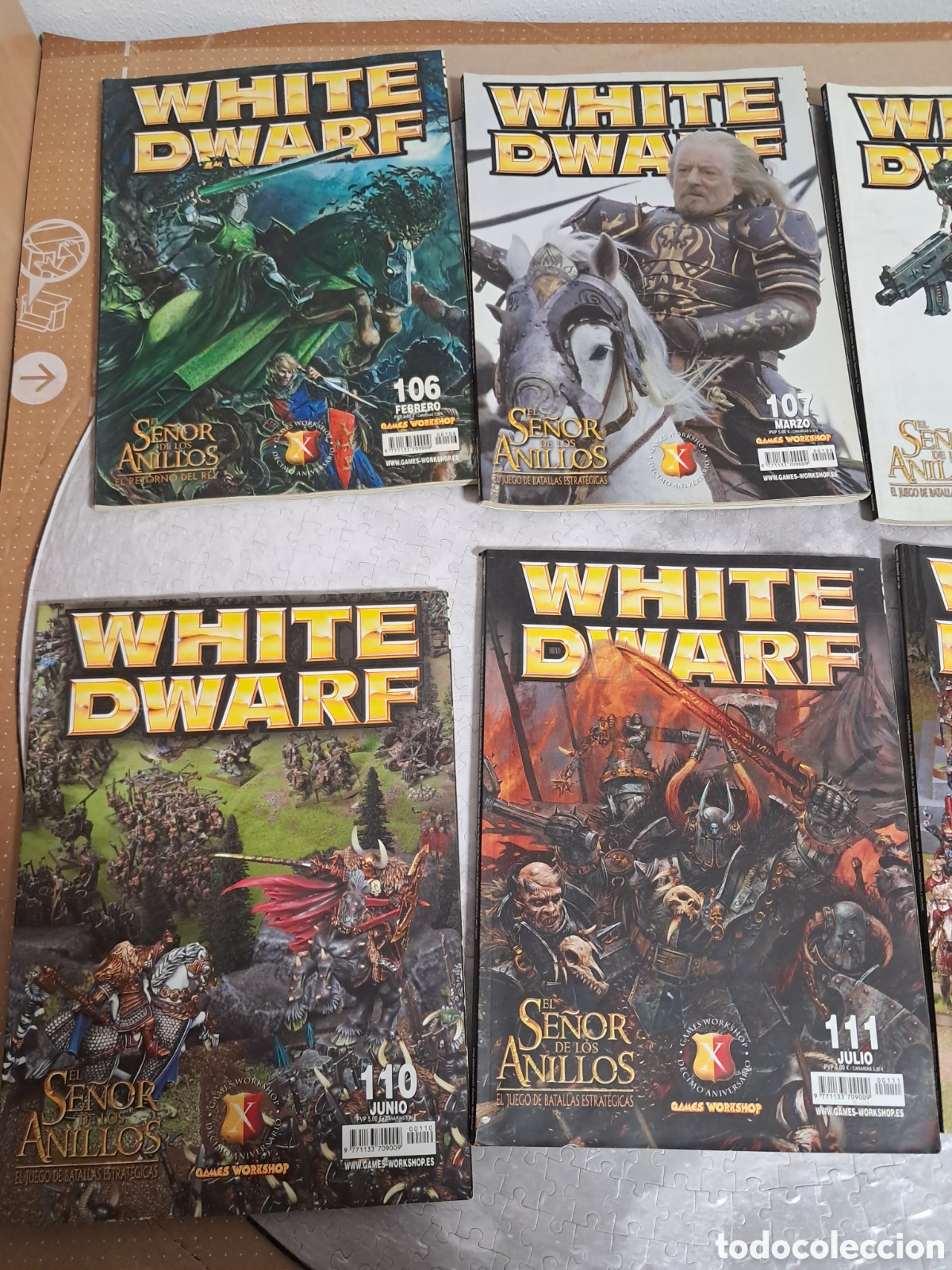 Juegos antiguos: 7 White Dwarf Warhammer Castellano - Foto 2
