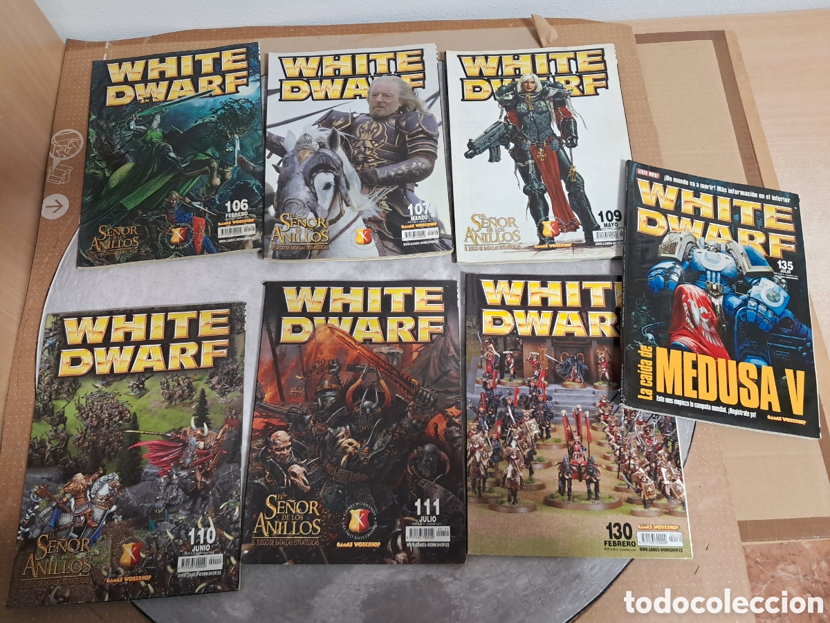 Juegos antiguos: 7 White Dwarf Warhammer Castellano - Foto 1