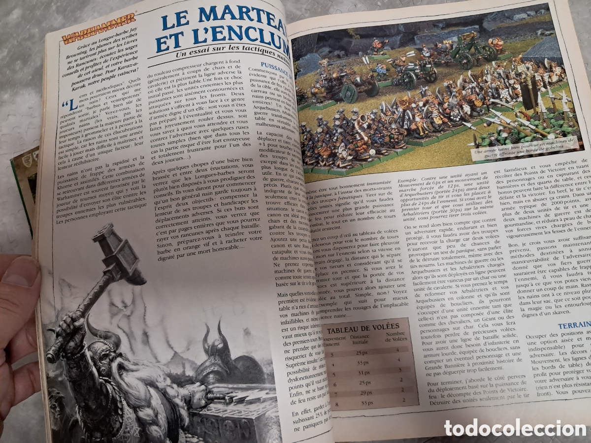 Juegos antiguos: 2 White Dwarf Warhammer Franc&eacute;s - Foto 4