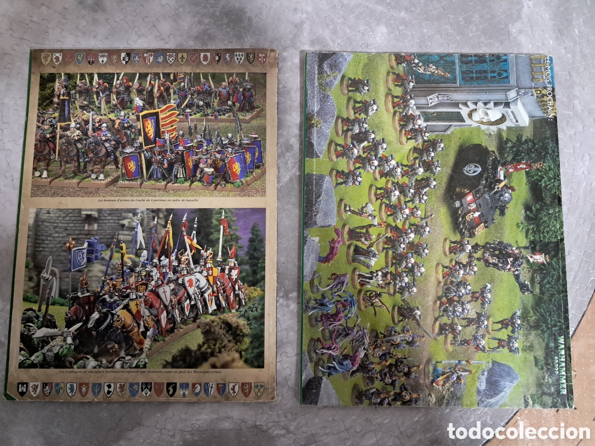 Juegos antiguos: 2 White Dwarf Warhammer Franc&eacute;s - Foto 2