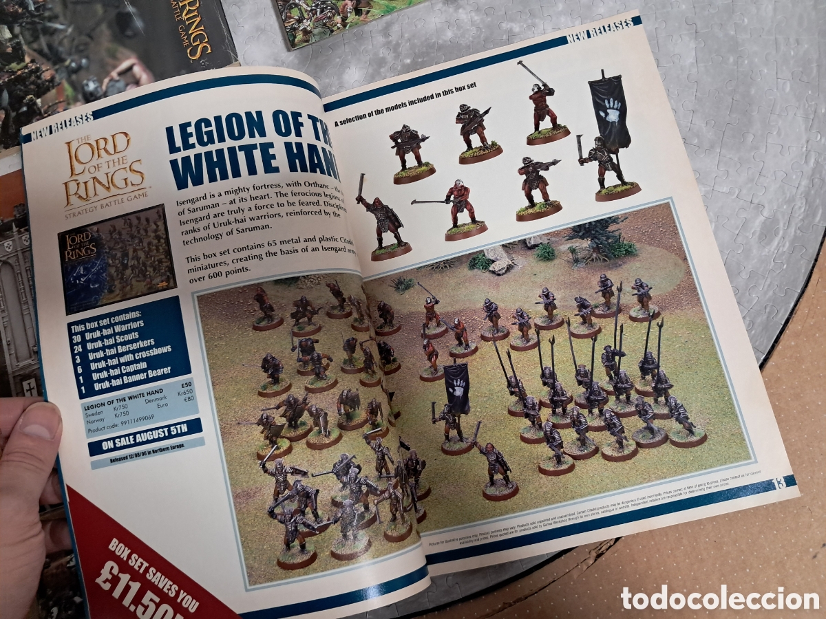 Juegos antiguos: 4 White Dwarf Warhammer Ingl&eacute;s - Foto 3