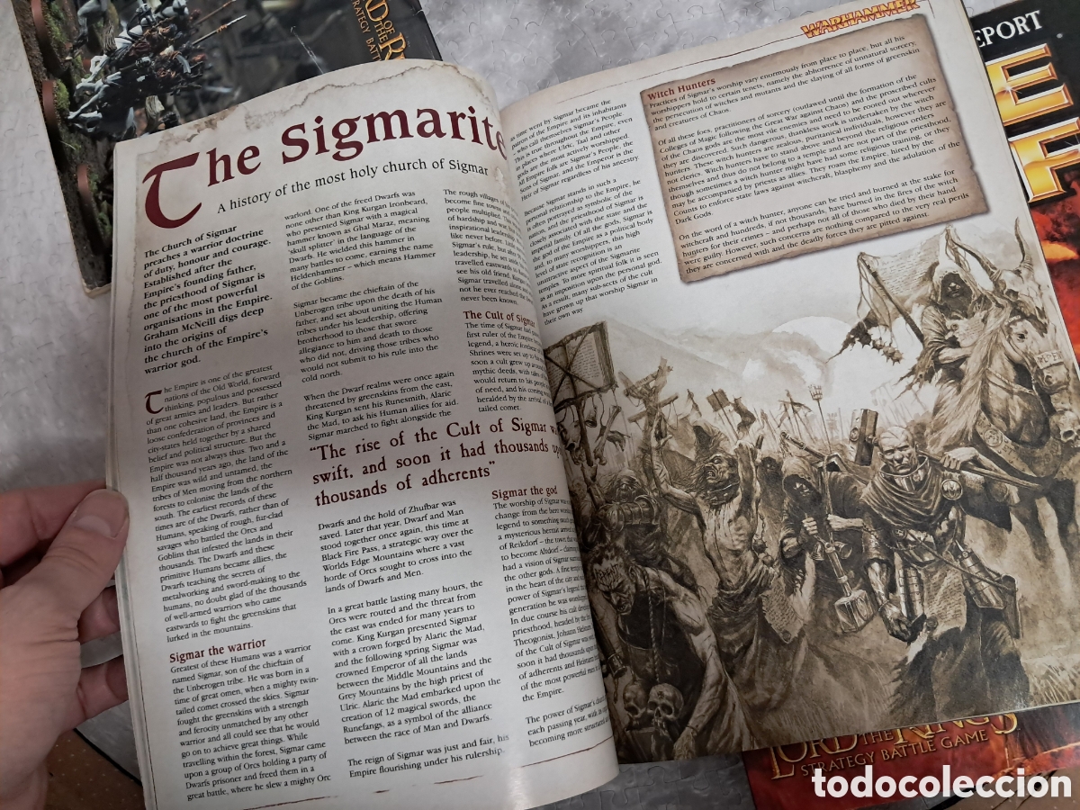 Juegos antiguos: 4 White Dwarf Warhammer Ingl&eacute;s - Foto 5