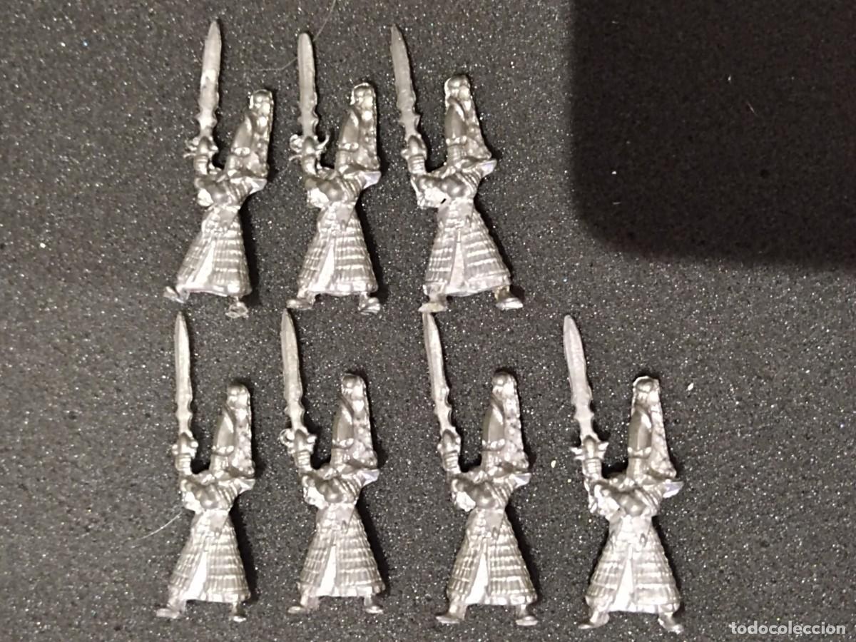 Juegos antiguos: 7 espaderos de Hoeth - CLONES - warhammer - altos elfos