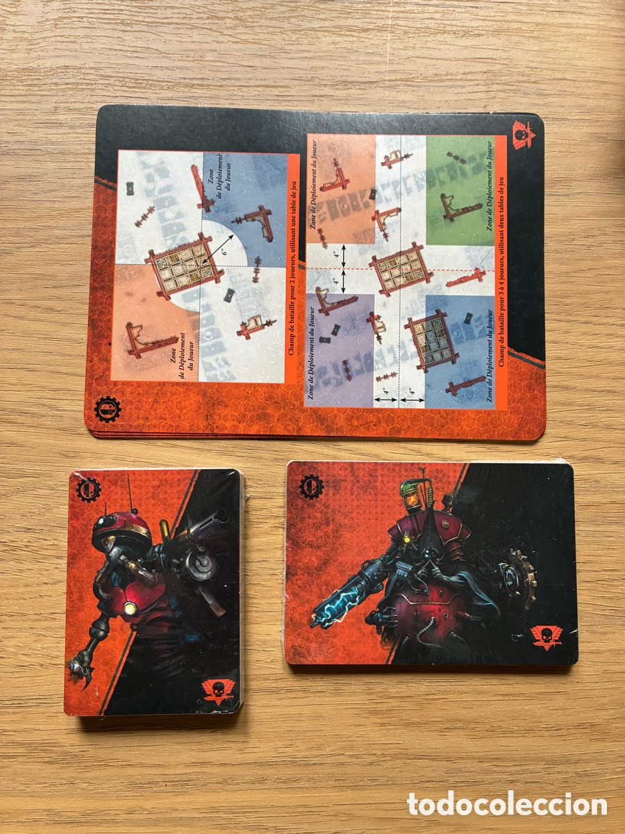 Old Games: Cartas Kill Team Theta-7 Acquisitus (Fran&ccedil;ais)