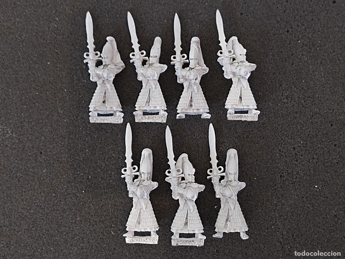 Jeux Anciens: 7 espaderos de Hoeth - CLONES - warhammer - altos elfos