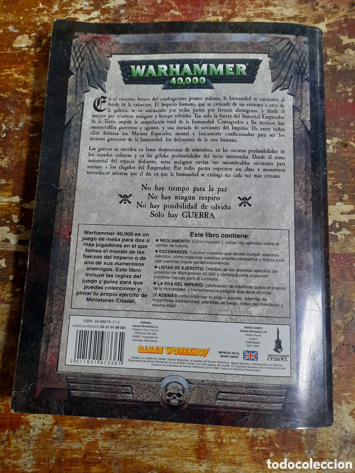 Juegos antiguos: LIBRO WARHAMMER 40.000 - Foto 2