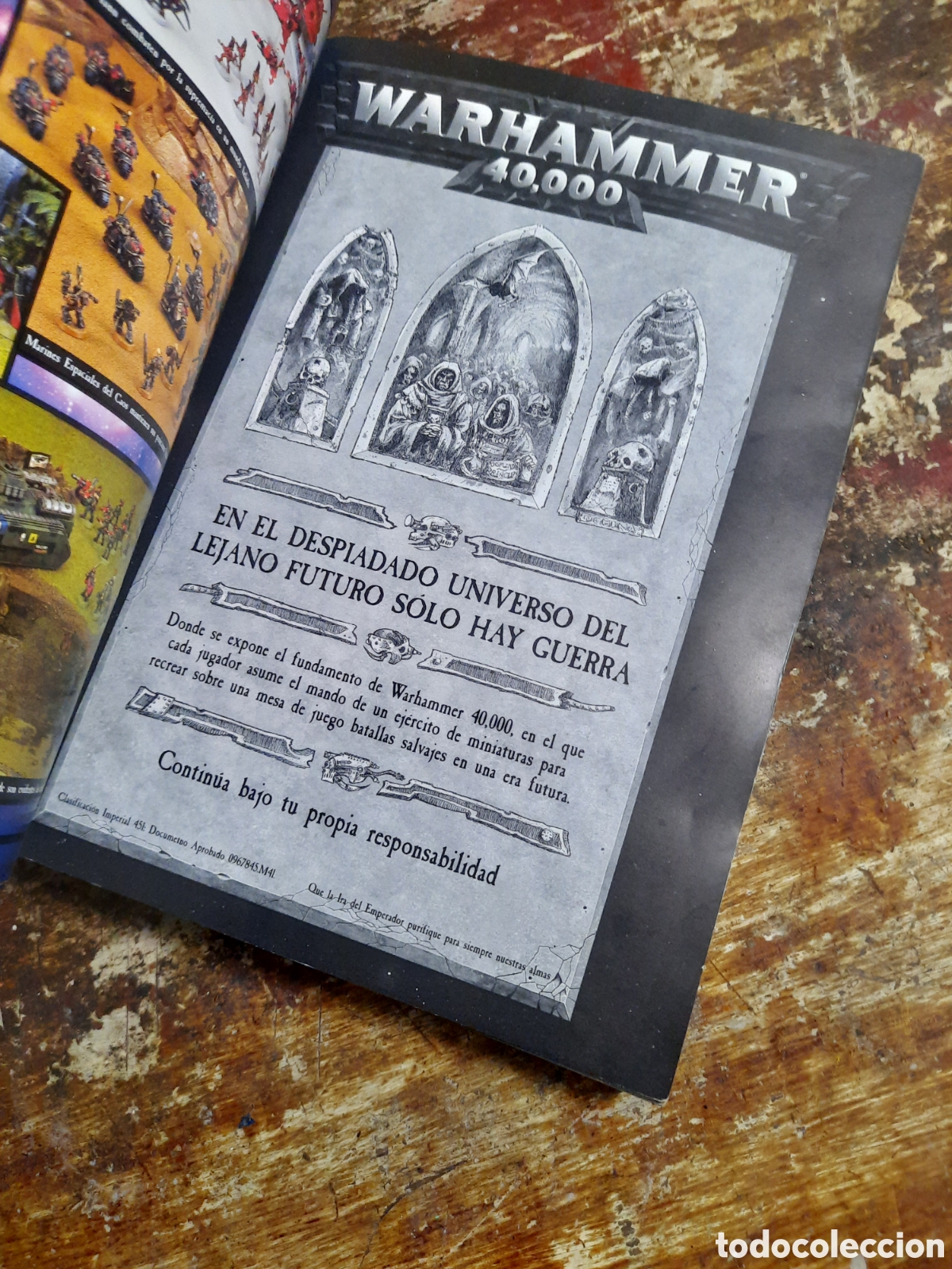 Juegos antiguos: LIBRO WARHAMMER 40.000 - Foto 3