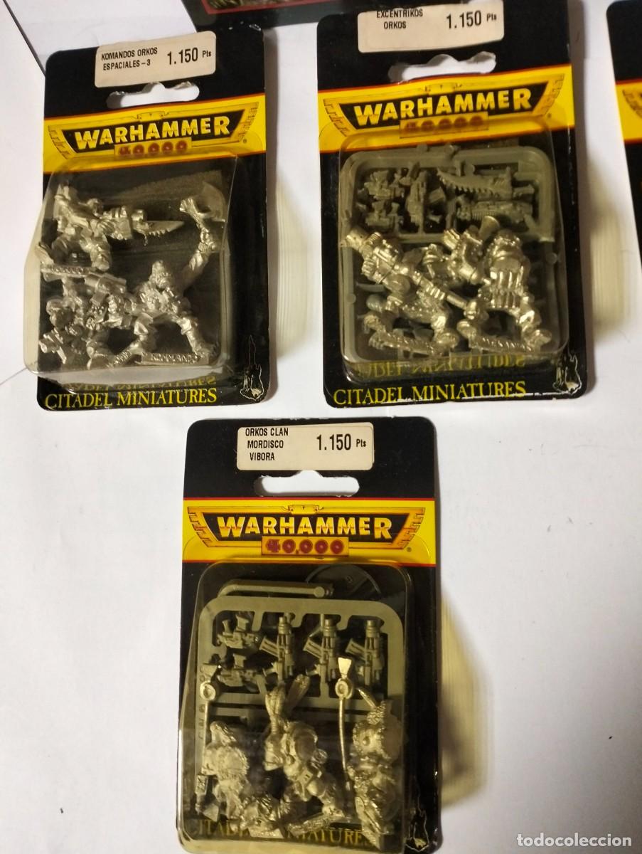 Juegos antiguos: WARHAMMER : 40.000 CITADEL MINIATURES(3 BL&Iacute;STERS DIFERENTES. A&Ntilde;O 1994-95)MIRAR DESCRIPCI&Oacute;N Y FOTOS
