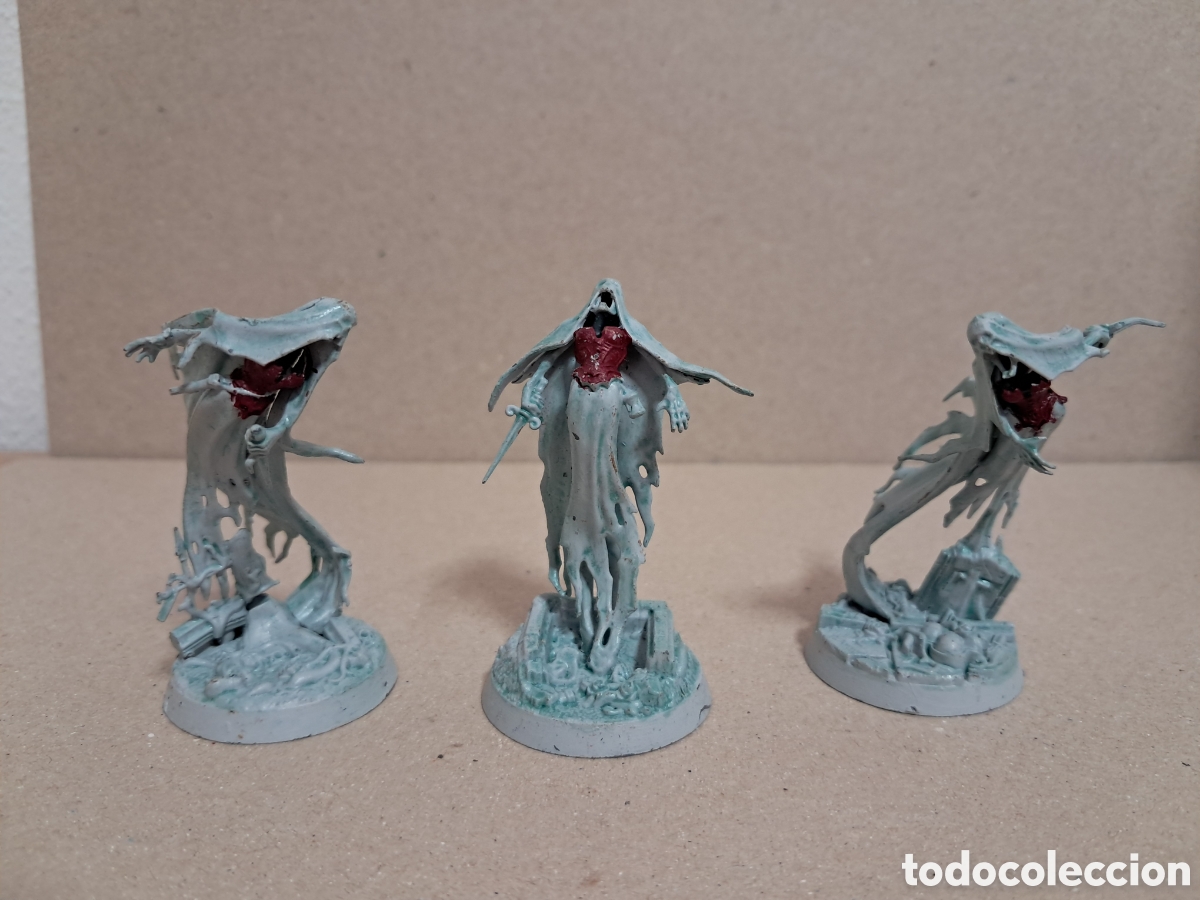 Jogos Antigos: 3 Myrmourn Banshees Warhammer Fantasy AOS