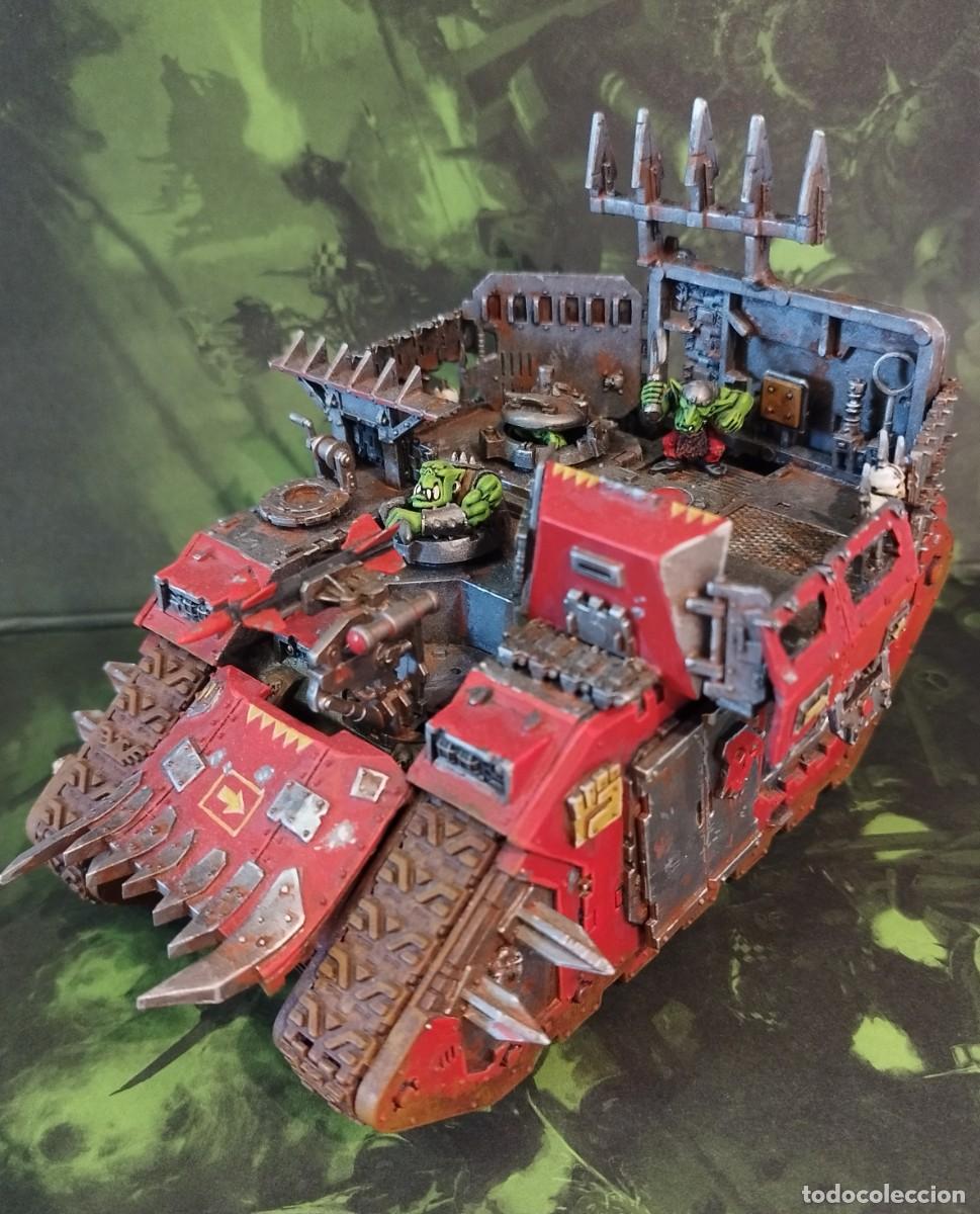 Old Games: Warhammer 40k orks Battlewagon Karro de Guerra kitbashing