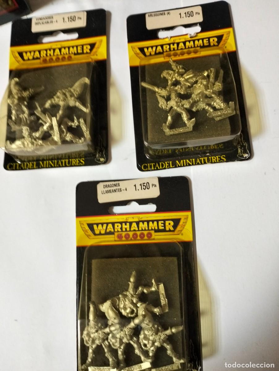 Juegos antiguos: WARHAMMER : 40.000 CITADEL MINIATURES(3 BL&Iacute;STERS DIFERENTES. A&Ntilde;O 1994-95)MIRAR DESCRIPCI&Oacute;N Y FOTOS