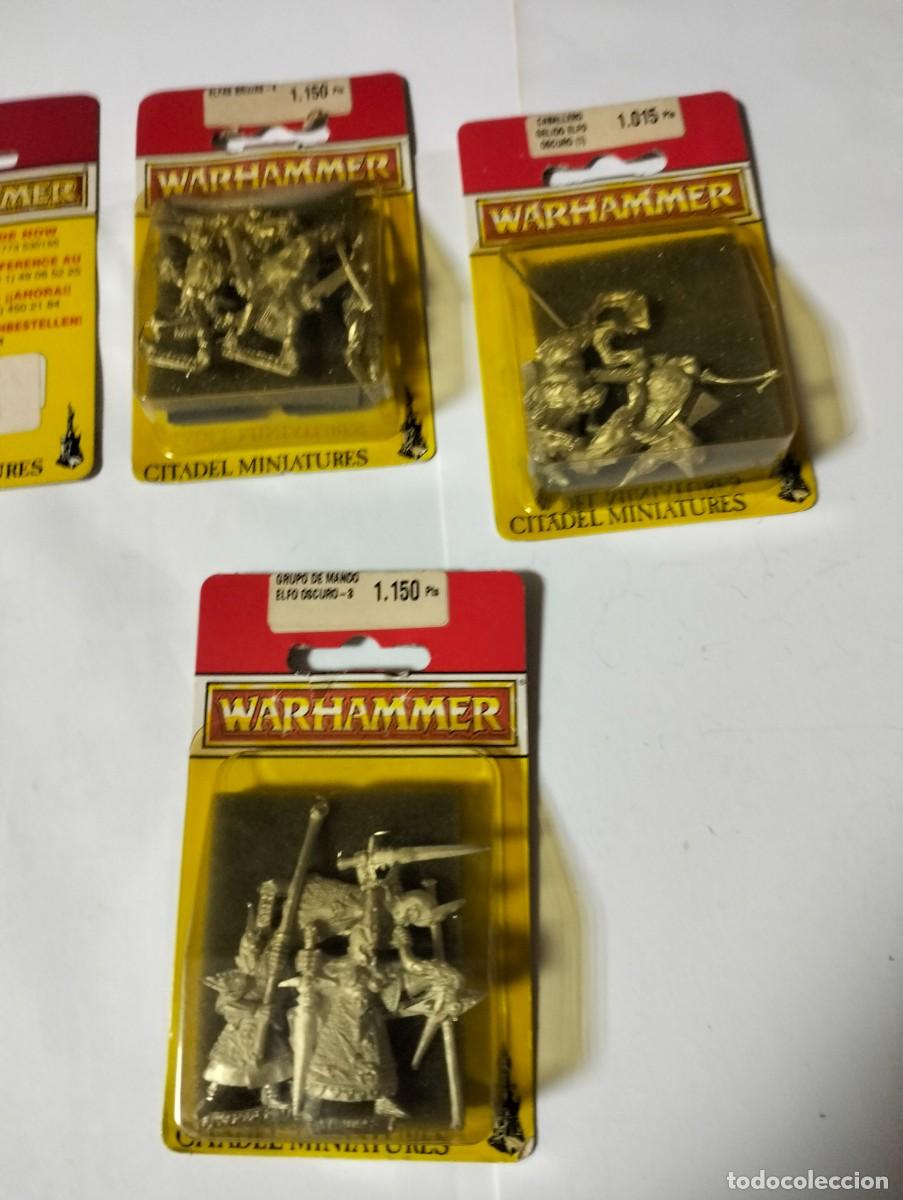 Juegos antiguos: WARHAMMER FANTASY : CITADEL MINIATURES(3 BL&Iacute;STERS DIFERENTES...1994-95)MIRAR DESCRIPCI&Oacute;N Y FOTOS