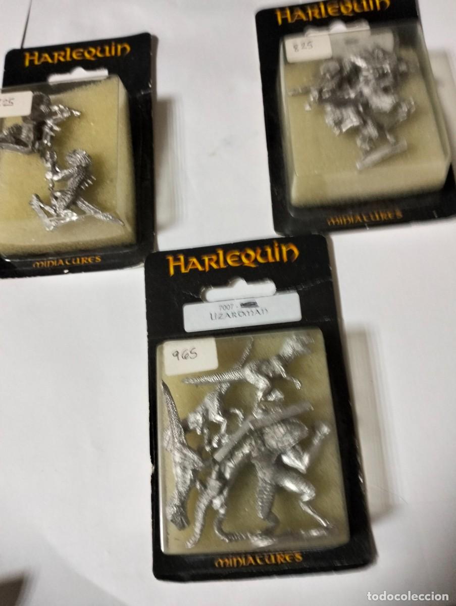 Juegos antiguos: HARLEQUIN : MINIATURES ( 3 BL&Iacute;STERS DIFERENTES...1996)MIRAR DESCRIPCI&Oacute;N Y FOTOS