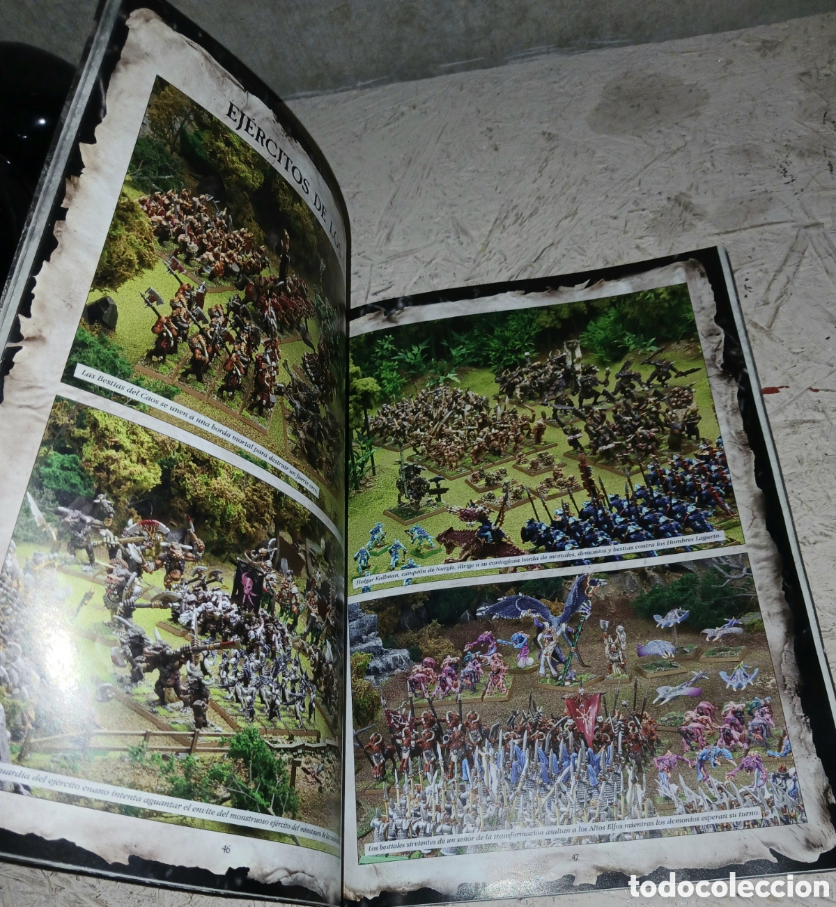 Juegos antiguos: Libro Ej&eacute;rcitos Warhammer: Bestias del Caos (6&ordf; Edici&oacute;n) - Games Workshop (2003) - Foto 3