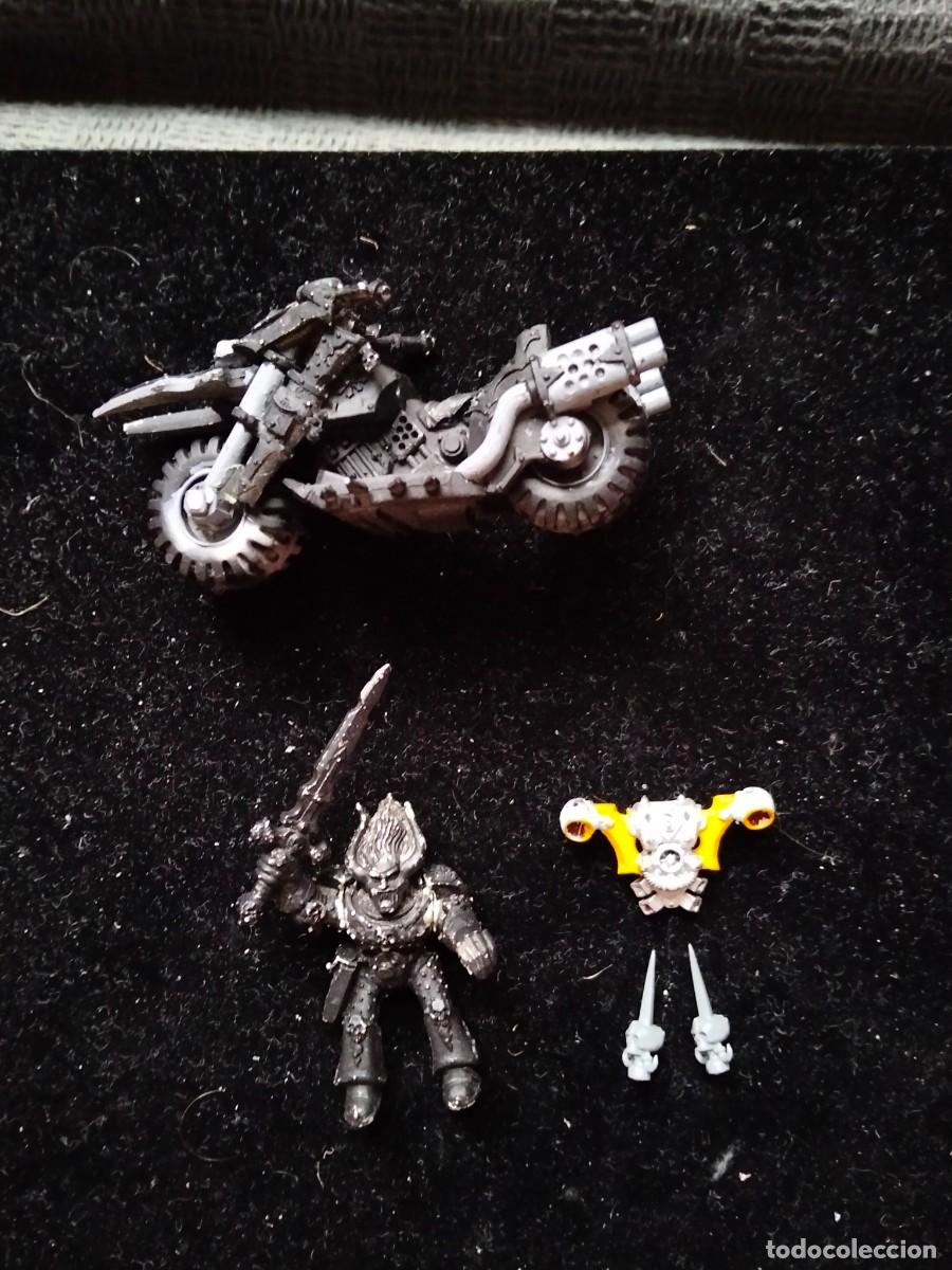 Juegos antiguos: Warhammer 40k Caos Doomrider pr&iacute;ncipe demonio de Slaanesh Games Workshop