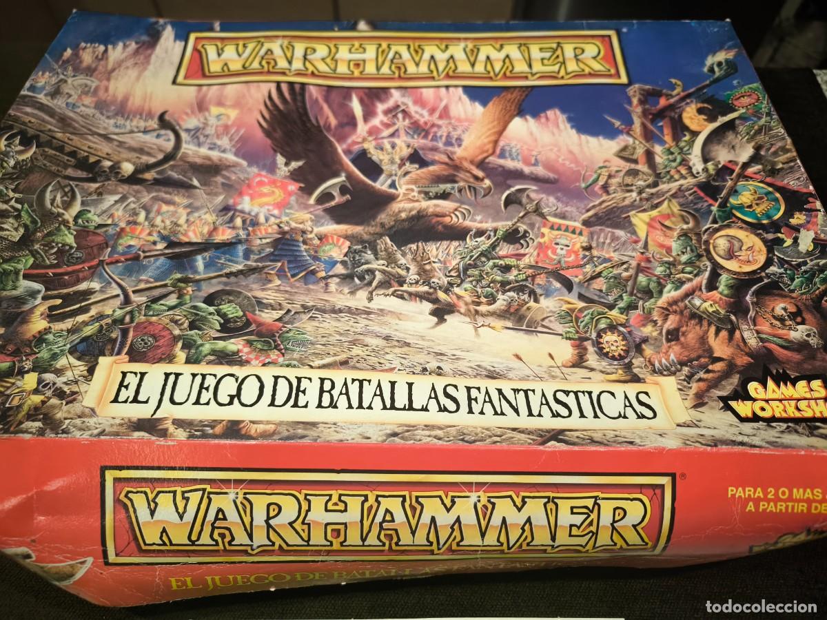 Juegos antiguos: Warhammer Fantasy Battle 1.&ordf; edici&oacute;n espa&ntilde;ola