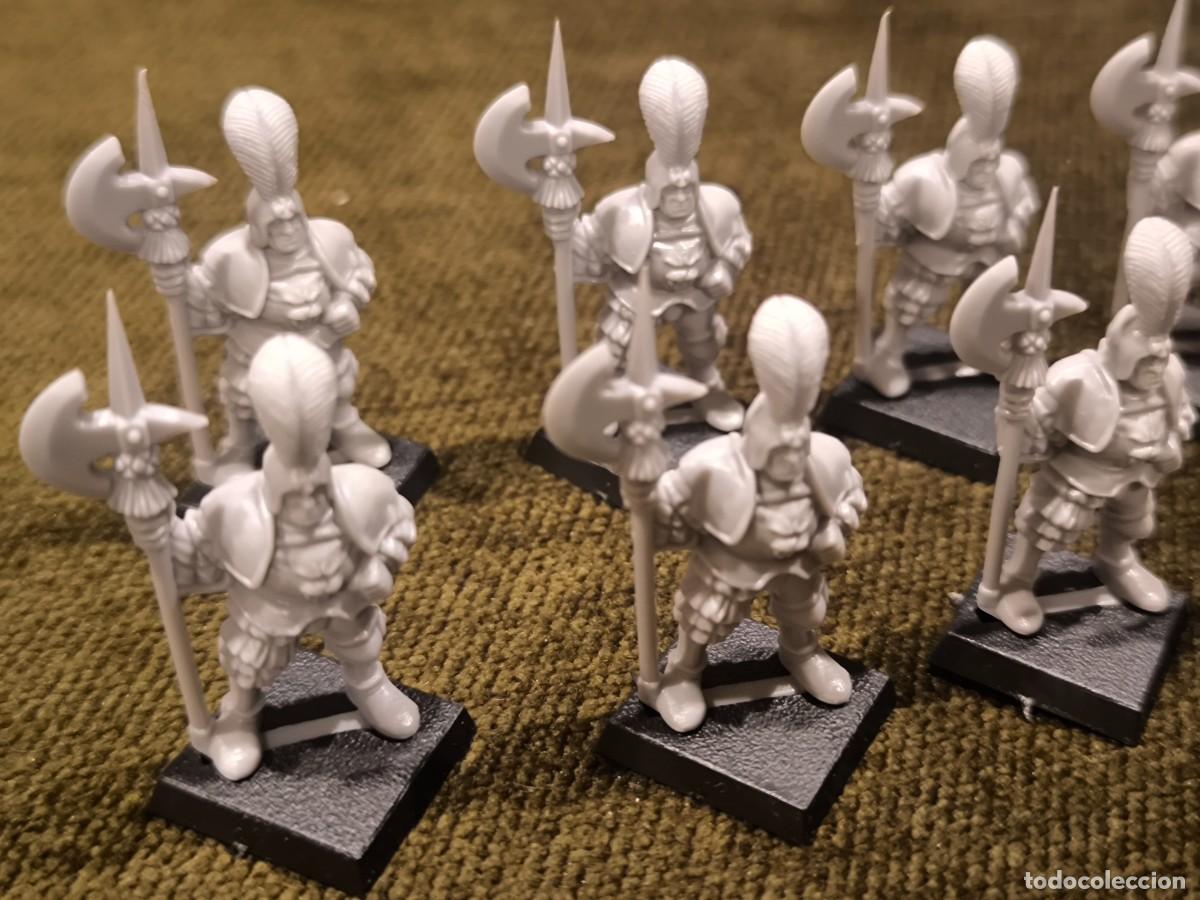 Juegos antiguos: Warhammer 10 Alabarderos Imperiales Fantasy