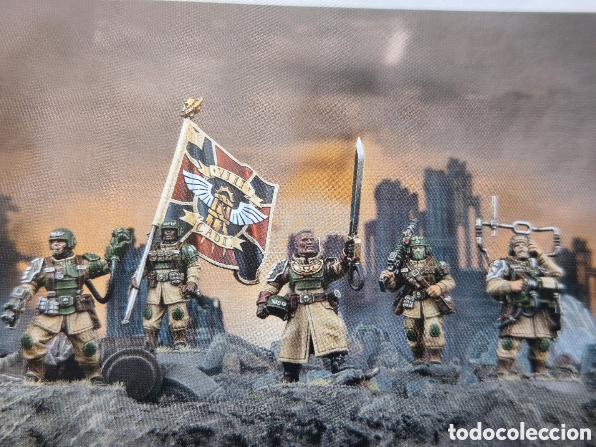 Juegos antiguos: Escuadra de mando de Cadia Warhammer 40000 Combat Patrol Armageddon