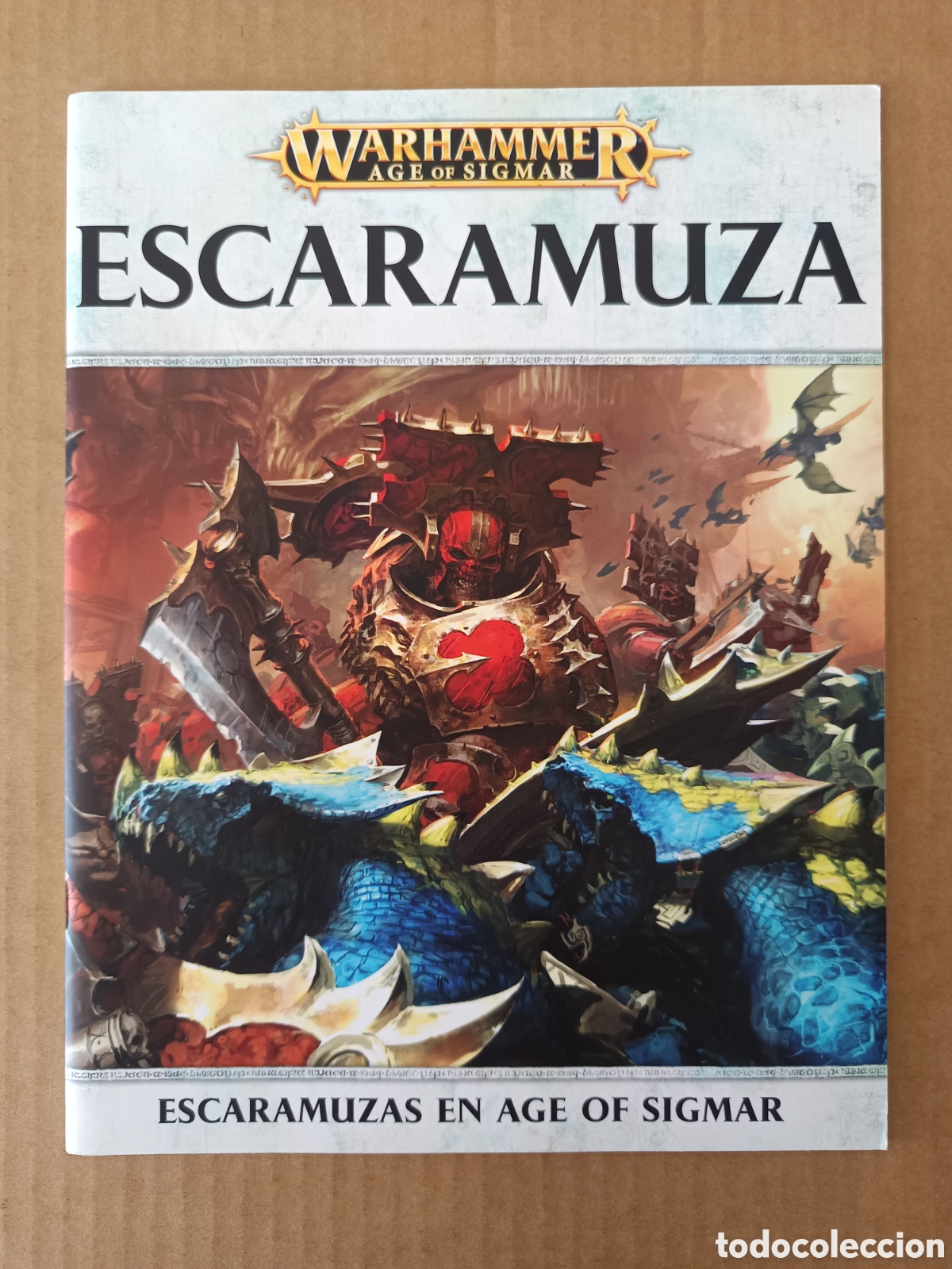 Juegos antiguos: Warhammer Age of Sigmar: Escaramuza (Games Workshop, 2017). Ver contenidos. 44 p&aacute;ginas a color.
