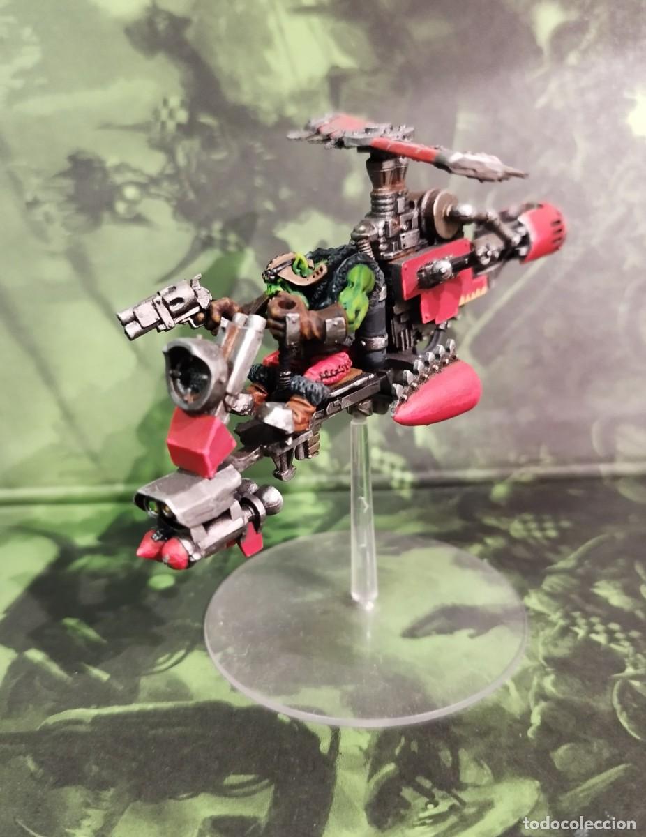 Juegos antiguos: Warhammer 40k orks 2 Deffkoptas kitbashing - Foto 2