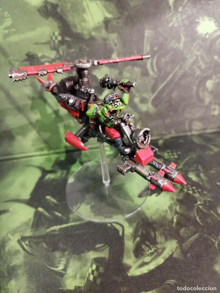 Juegos antiguos: Warhammer 40k orks 2 Deffkoptas kitbashing - Foto 4