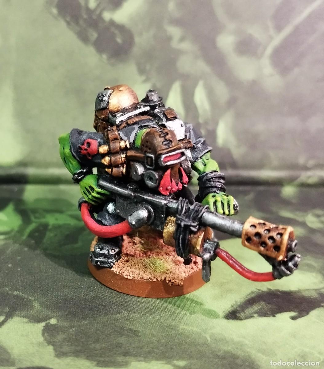 Juegos antiguos: Warhammer 40k orkos Komando lanzallamas