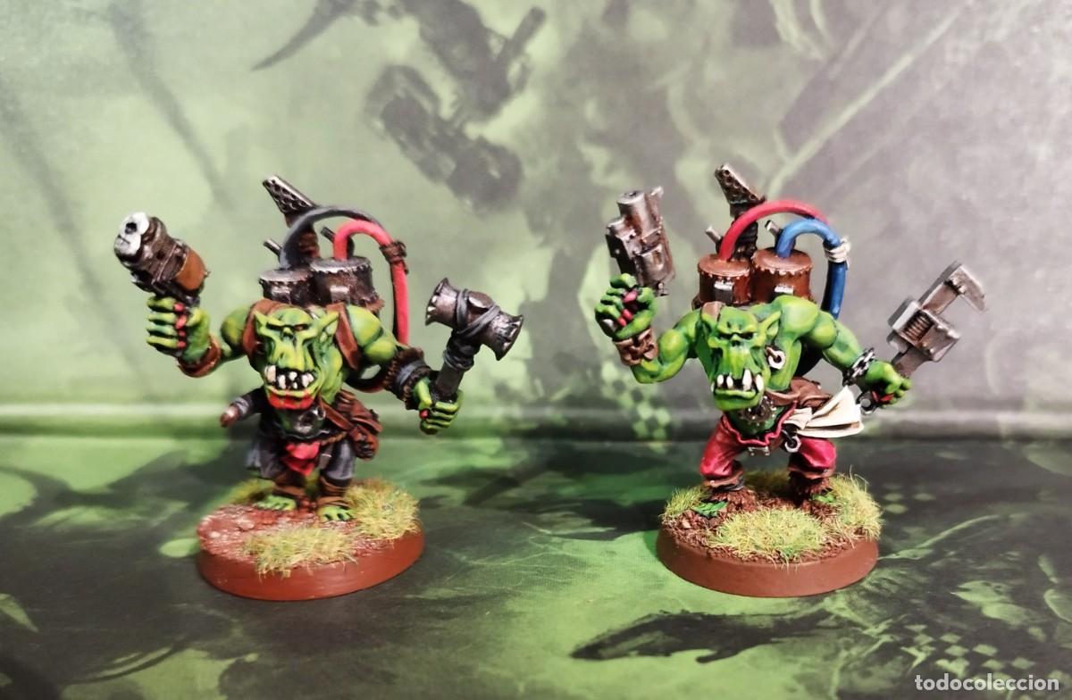 Juegos antiguos: Warhammer 40k orkos 2 Meks vintage