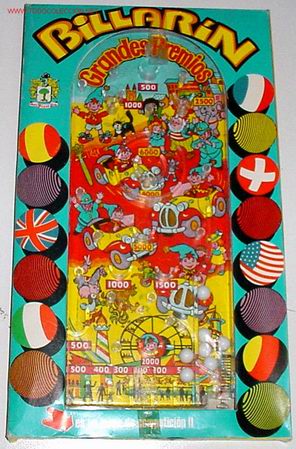 Juegos antiguos: ANTIGUO BILLARIN GRANDES PREMIOS - Foto 1