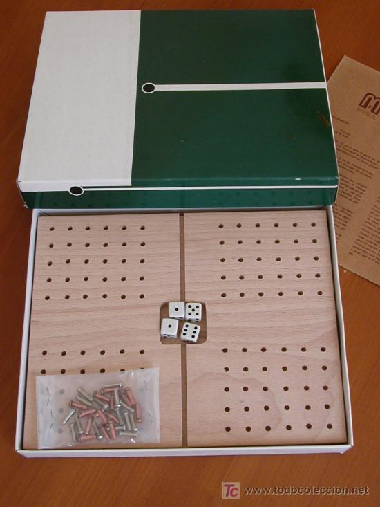 Juegos antiguos: Backgamon de madera - Foto 1