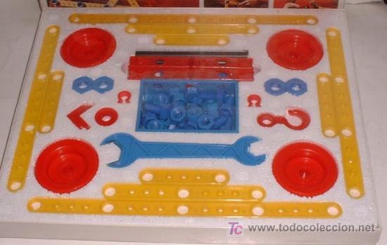 Juegos antiguos: JUEGO MECCANO INFANTIL,DE POCH, EN CAJA. CC - Foto 2