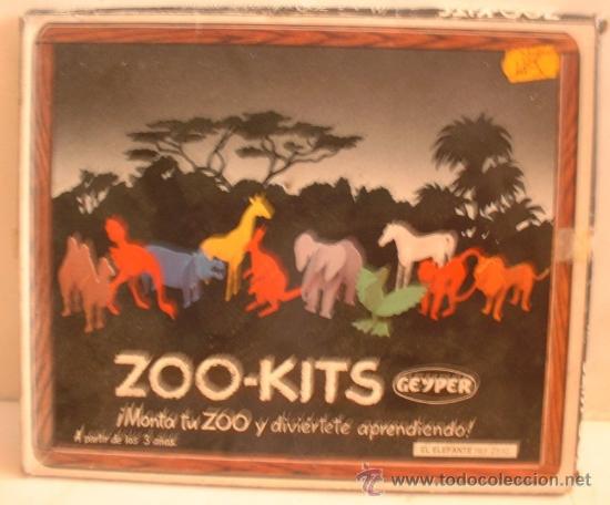 Juegos antiguos: ZOO-KITS DE GEYPER: CABALLO  , EN CAJA  ( GA-71 ) CC - Foto 1