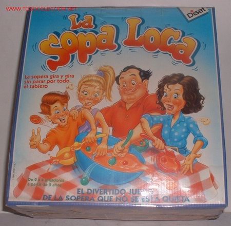 Juegos antiguos: JUEGO LA SOPA LOCA DE DISET EN CAJA - Foto 1