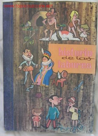 Juegos antiguos: LIBRO-JUGUETE HISTORIA DE LAS LABORES - Foto 1