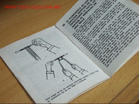 Juegos antiguos: LIBRO INSTRUCCIONES  MAGIA  BORRAS - Foto 2