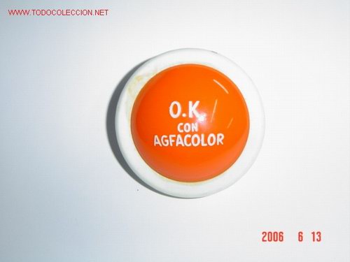 Juegos antiguos: YOYO PUBLICITARIO AGFA - Foto 2