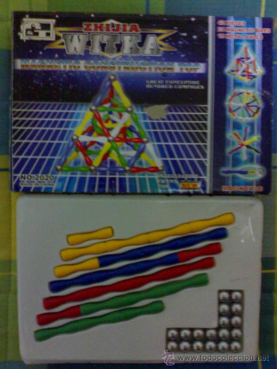 Juegos antiguos: ZHIJIA WITKA - NAGNETIC CONSTRUCTI&Oacute;N. - Foto 1