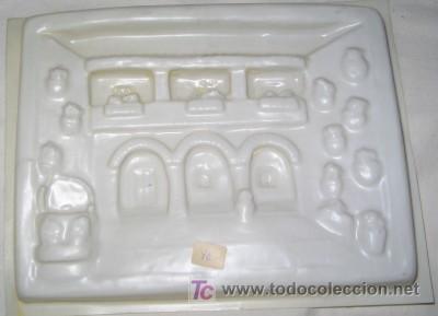 Juegos antiguos: MOLDE DE PL&Aacute;STICO PARA ESCAYOLA - Foto 1