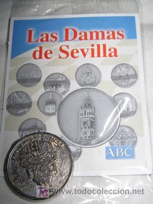 Juegos antiguos: FICHA DE LAS DAMAS DE SEVILLA, DE ABC - Foto 1