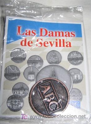 Juegos antiguos: FICHA DE LAS DAMAS DE SEVILLA, DE ABC - Foto 1
