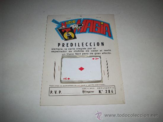 Juegos antiguos: JUEGO DE MAGIA - PREDILECCI&Oacute;N - Foto 1