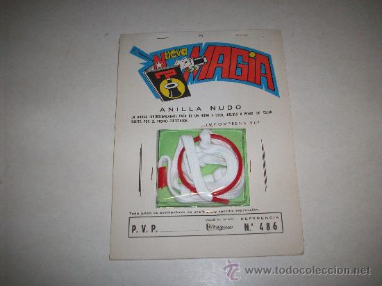Juegos antiguos: JUEGO DE MAGIA ANILLA NUDO - Foto 1