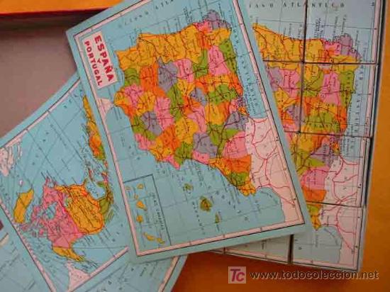 Juegos antiguos: ROMPECABEZAS DE CUBOS - EUROPA. aprox 1950 - Foto 2